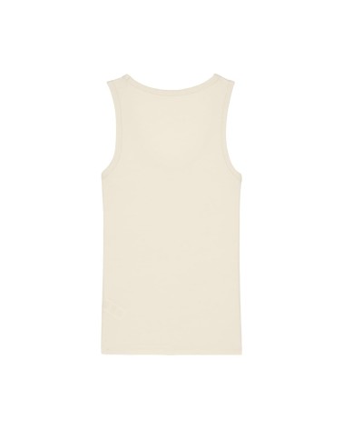 TARA WOMAN'S FITTED TANK TOP NATURAL RAW