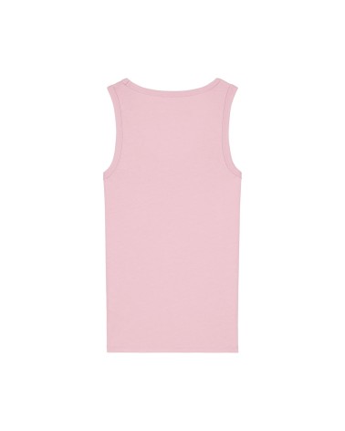 TARA WOMAN'S FITTED TANK TOP COTTON PINK