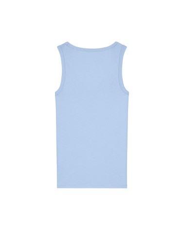 TARA WOMAN'S FITTED TANK TOP BLUE SOUL