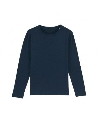 THE ICONIC KIDS' LONG SLEEVE T-SHIRT FRENCH NAVY