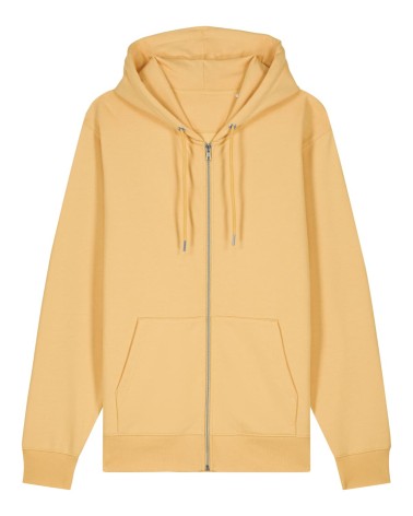ZIPPER - unisex zip-thru hoodie - HONEY