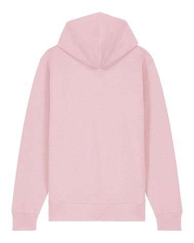 ZIPPER - unisex zip-thru hoodie - COTTON PINK