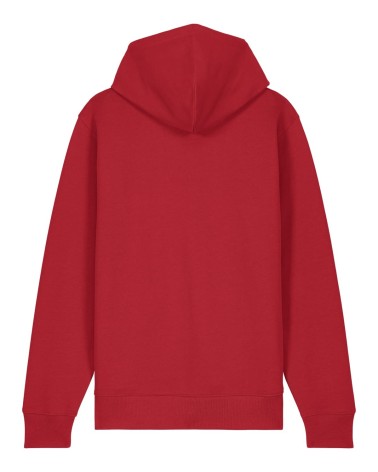 ZIPPER - unisex zip-thru hoodie - RED