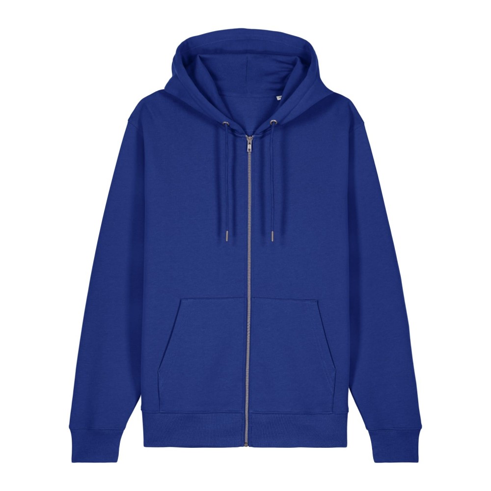 ZIPPER - unisex zip-thru hoodie - WORKER BLUE
