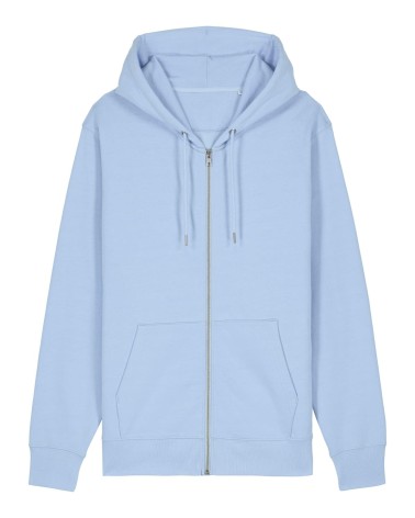 ZIPPER - unisex zip-thru hoodie - BLUE SOUL