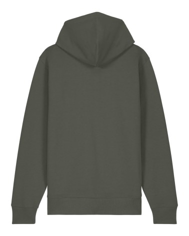 ZIPPER - unisex zip-thru hoodie - KHAKI