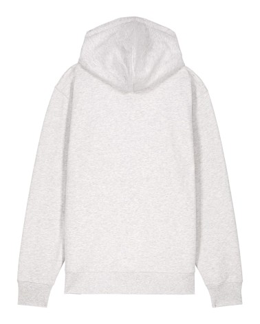 ZIPPER - rozpinana bluza z kapturem unisex - CHŁODNY SZARY MELANGE