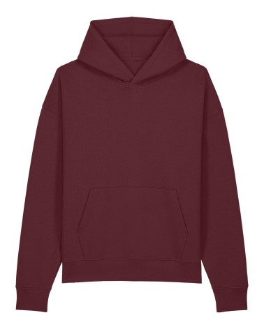 CHILLER - RELAXED HOODIE UNISEX - BURGUNDY