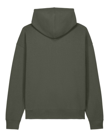 CHILLER - luźna bluza z kapturem unisex - KHAKI