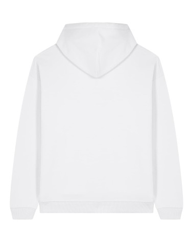 VASTER - oversized bluza z kapturem unisex - BIAŁA
