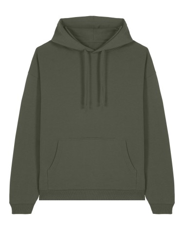 VASTER - oversized bluza z kapturem unisex - KHAKI
