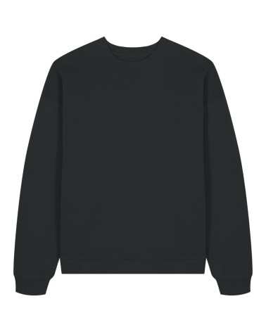 TENDER - gruba bluza oversized unisex - BLACK