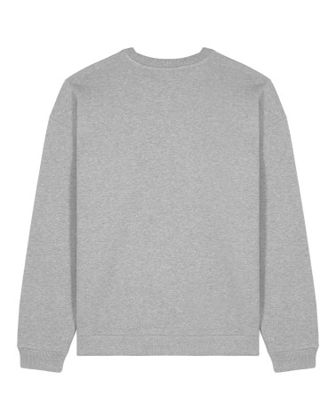 TENDER - gruba bluza oversized unisex - SZARY MELANGE