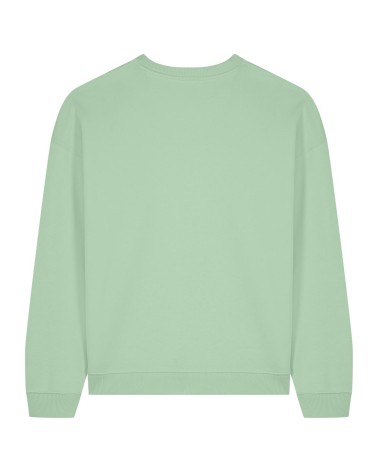 TENDER - gruba bluza oversized unisex - PISTACJOWA