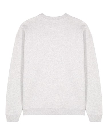 TENDER - oversized sweatshirt unisex - COOL HEATHER GREY