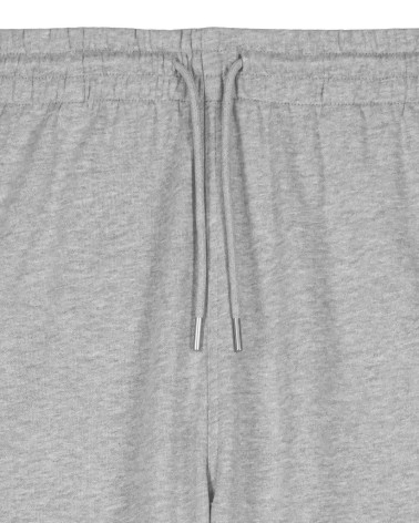 SETTER - spodnie dresowe medium fit unisex - SZARY MELANGE