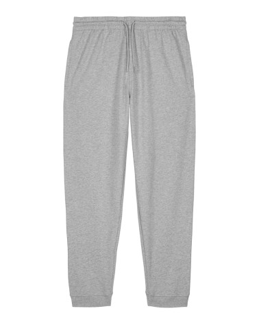 SETTER - spodnie dresowe medium fit unisex - SZARY MELANGE