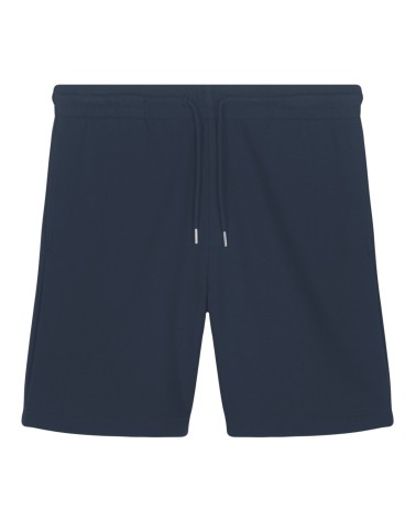 EASER - krótkie spodenki unisex medium fit - GRANATOWE