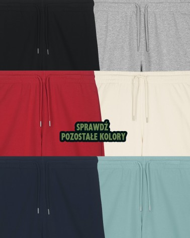 EASER - unisex jogger shorts medium fit - BLACK