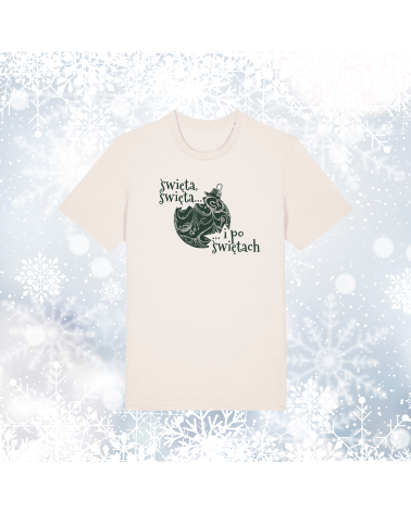 TSHIRT ŚWIĄTECZNY - święta, święta i po świętach - UNISEX MEDIUM FIT