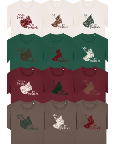 Koszulka ŚWIĄTECZNA - święta, święta i po świętach!