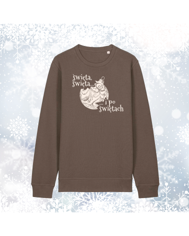 BLUZA ŚWIĄTECZNA - święta, święta i po świętach - UNISEX MEDIUM FIT