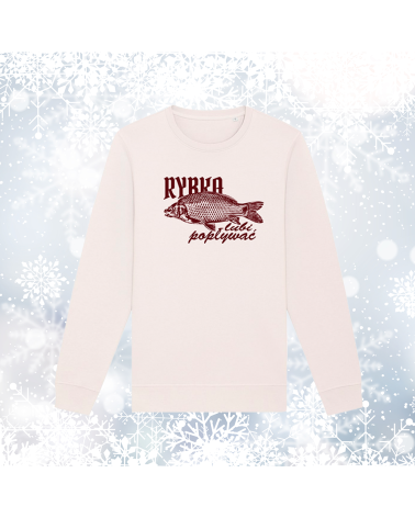 Bluza ŚWIĄTECZNA - rybka lubi popływać!