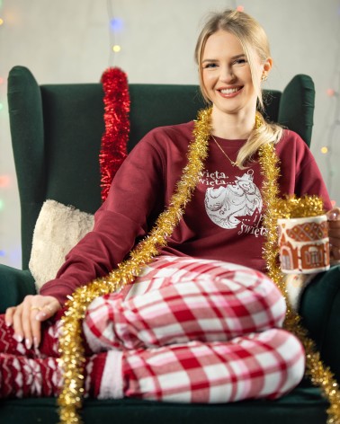 CHRISTMAS CREWNECK - święta, święta i po świętach - UNISEX MEDIUM FIT