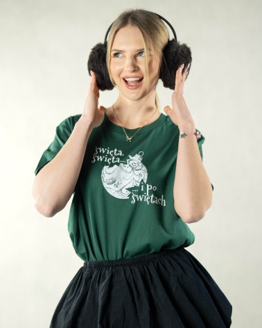 CHRISTMAS TSHIRT - święta święta i po świętach - UNISEX MEDIUM FIT