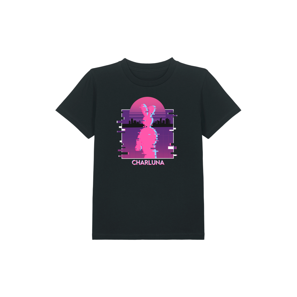 Tshirt dziecięcy Charluna z nadrukiem PIXEL CITY