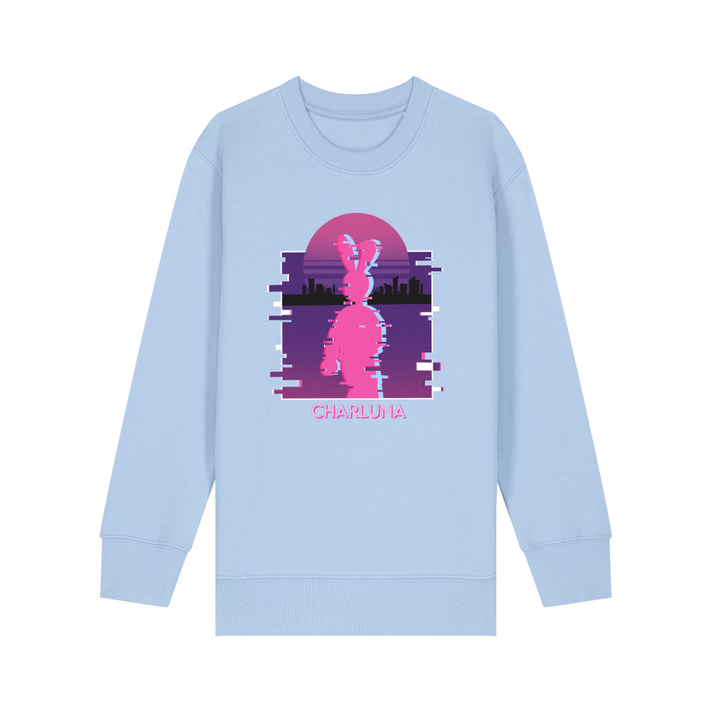 Bluza dziecięca CHARLUNA z nadrukiem PIXEL CITY