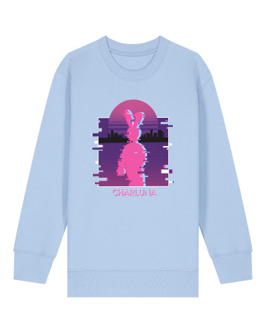 Bluza dziecięca CHARLUNA z nadrukiem PIXEL CITY