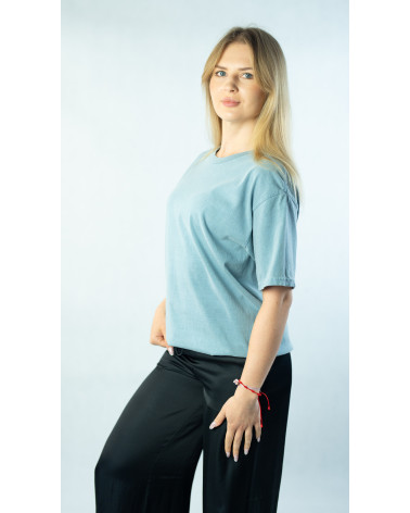 T-shirt z efektem sprania vintage unisex | 100% bawełna