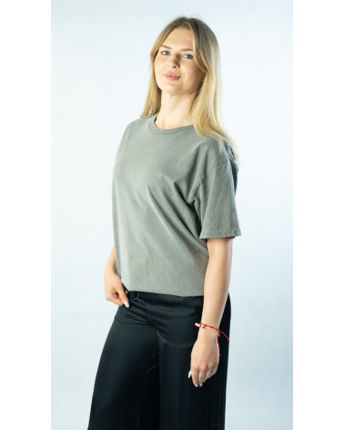 T-shirt z efektem sprania vintage unisex | 100% bawełna