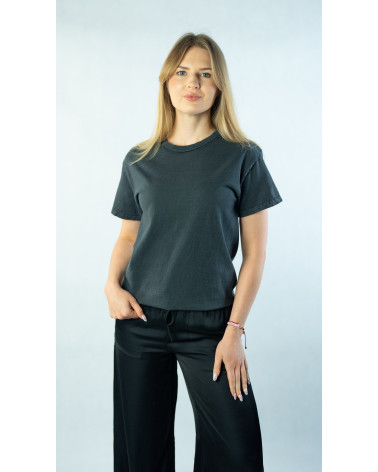 T-shirt z efektem sprania vintage unisex | 100% bawełna