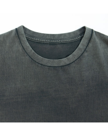 Bazaltowa koszulka unisex z efektem sprania veiss | BOOBY 2.0 BASALT