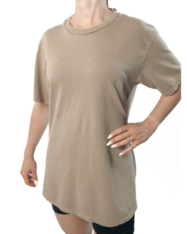Toffi koszulka unisex z efektem sprania veiss | BOOBY 2.0 TOFFI