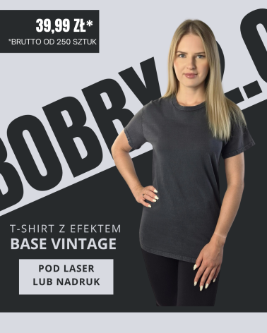 KOSZULKA Z EFEKTEM SPRANIA BOBBY 2.0 BASALT