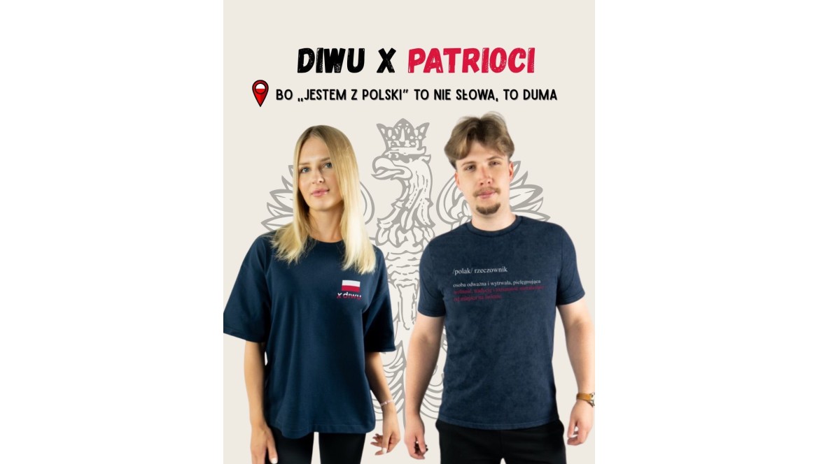 Odzież patriotyczna z klasą | Skromne nadruki, mocne przesłanie