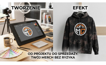 Własna marka odzieżowa bez inwestycji | Koszulki i bluzy z logo